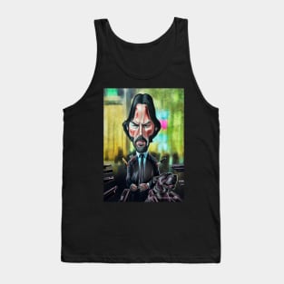 Caricature Queani Tank Top